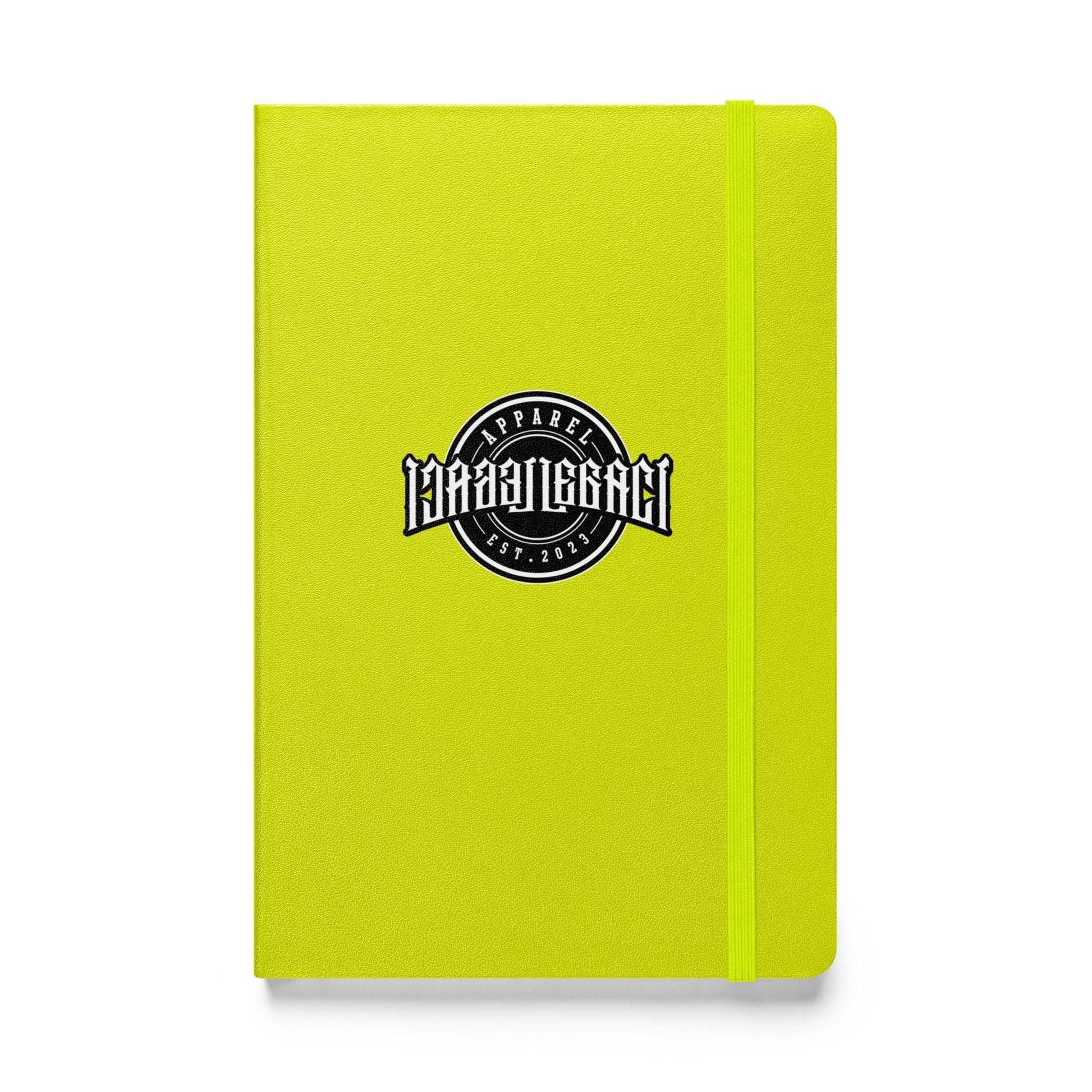 Hardcover bound notebook