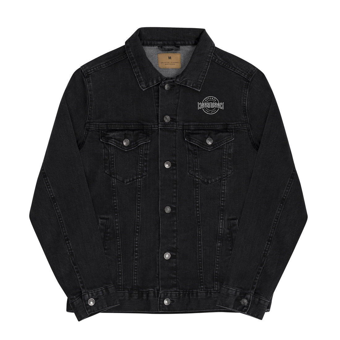 Embroidery Unisex Denim Jacket