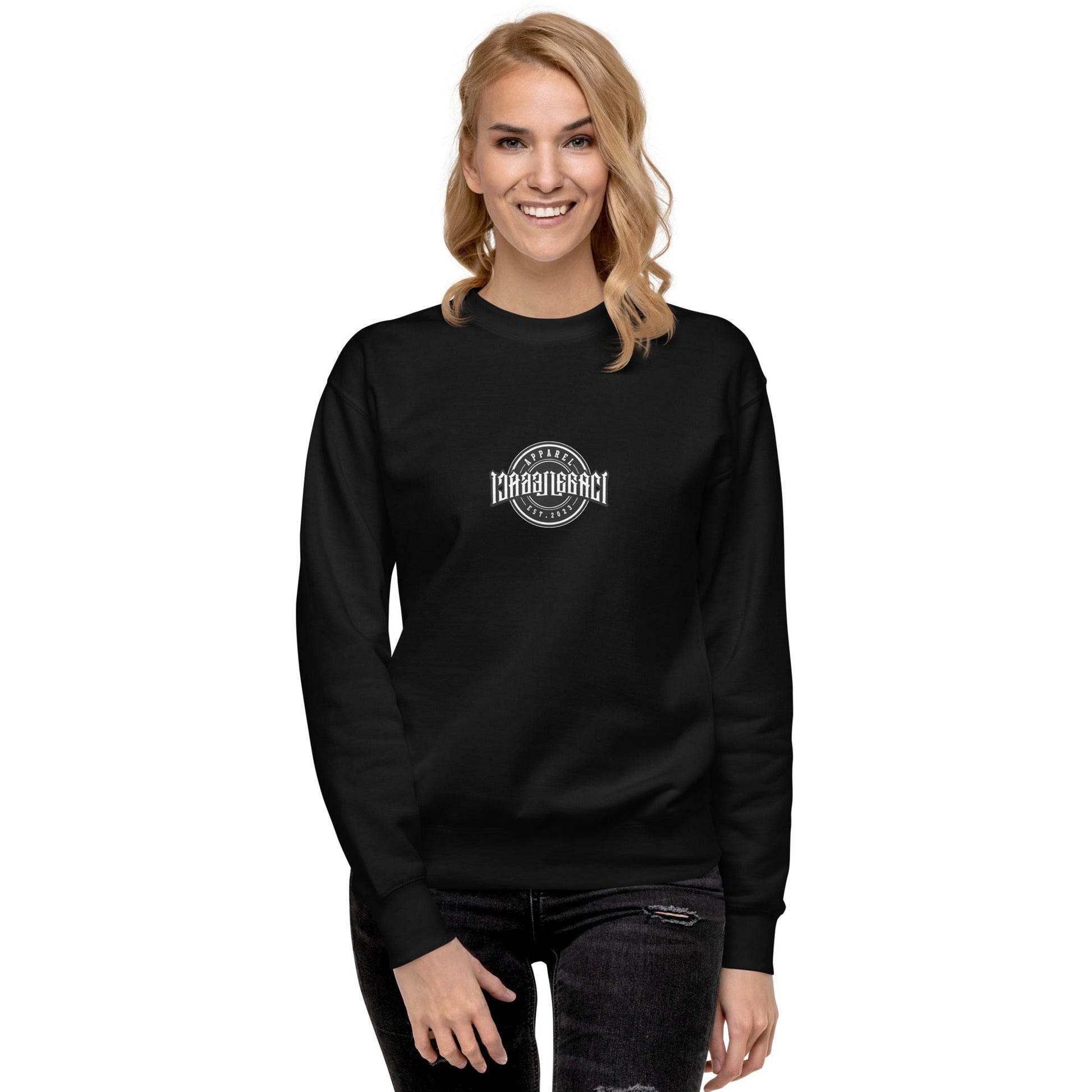 Embroidery Unisex Premium Sweatshirt