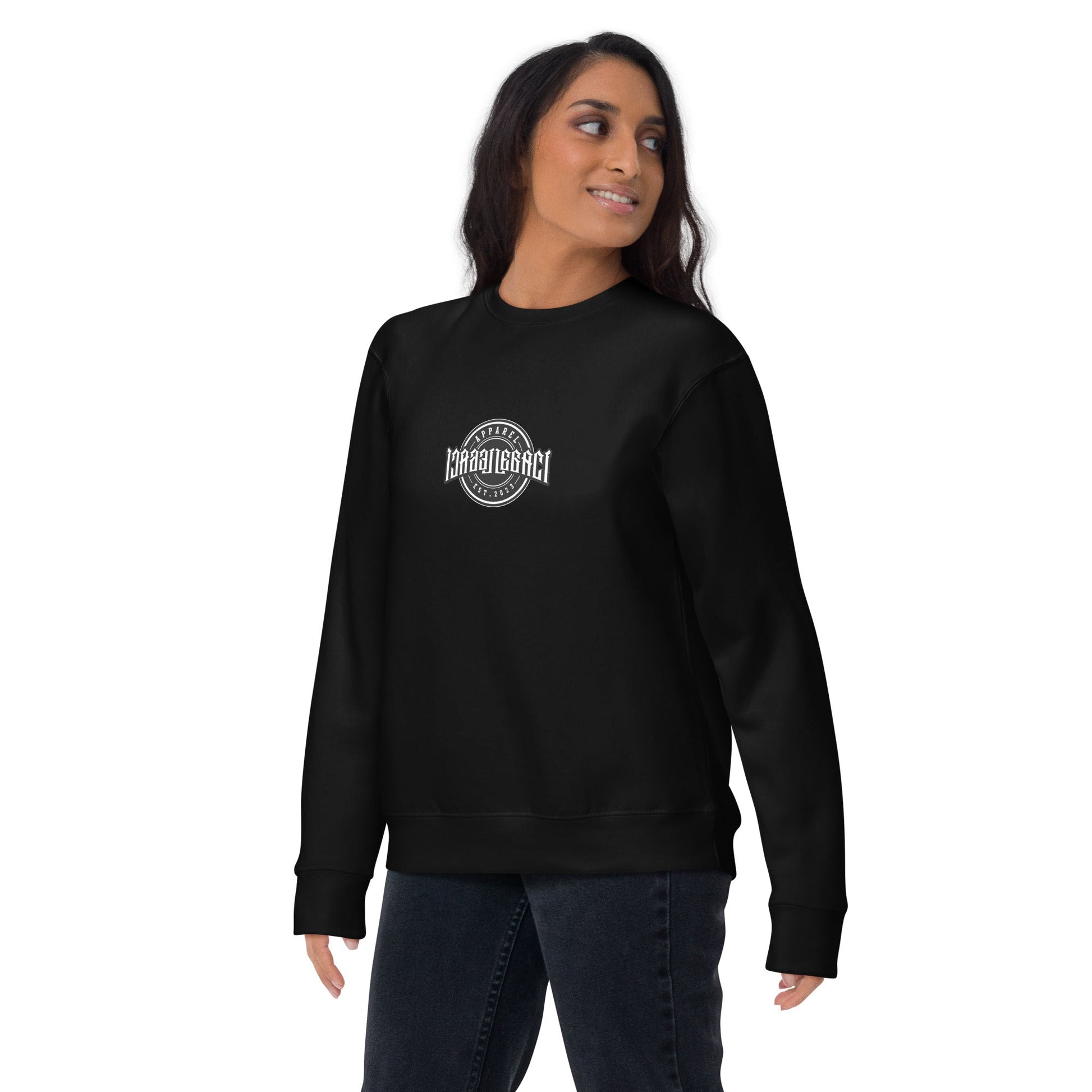 Embroidery Unisex Premium Sweatshirt