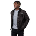 Embroidery Unisex Denim Sherpa Jacket